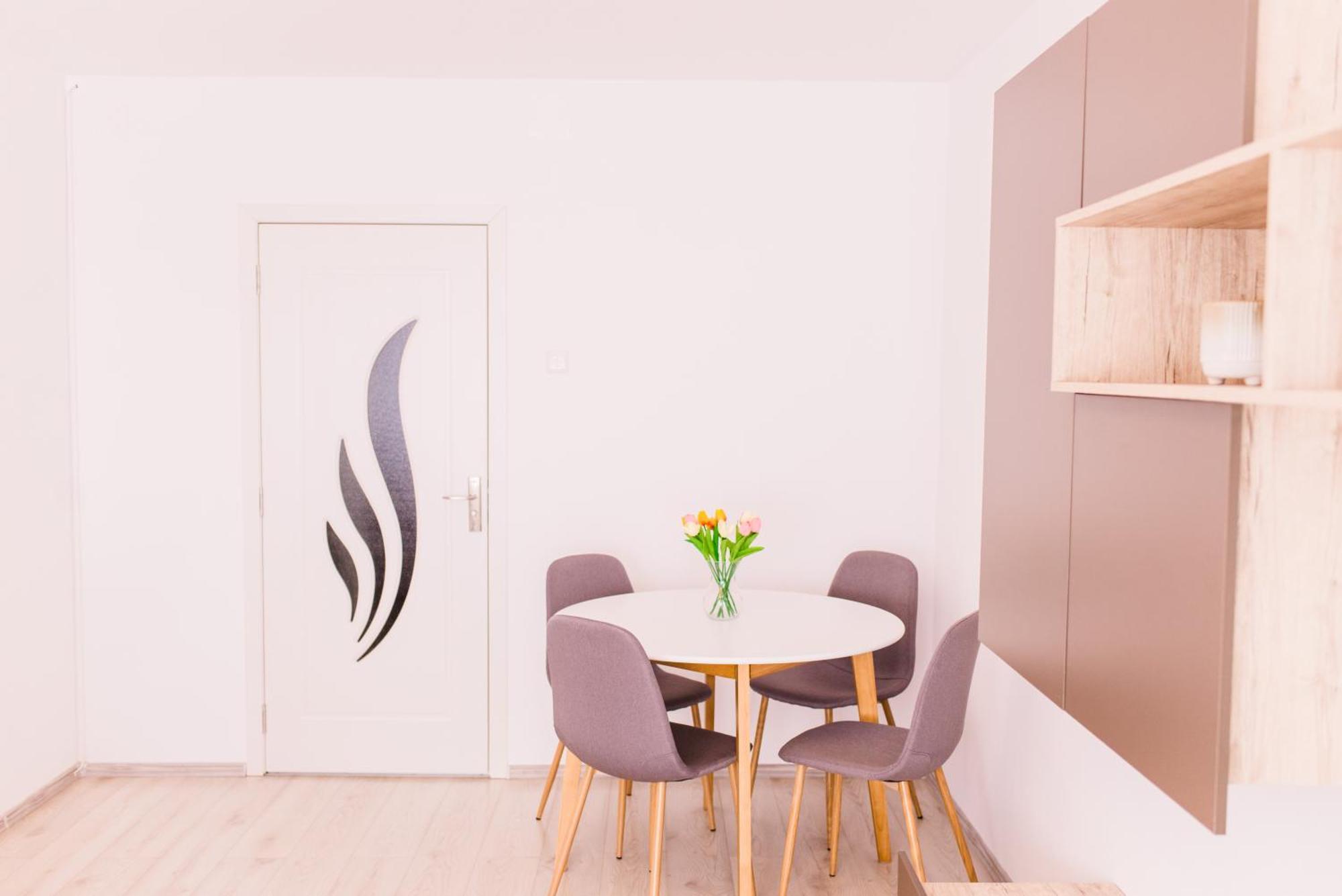 Riverside White Apartment Satu Mare Exterior foto